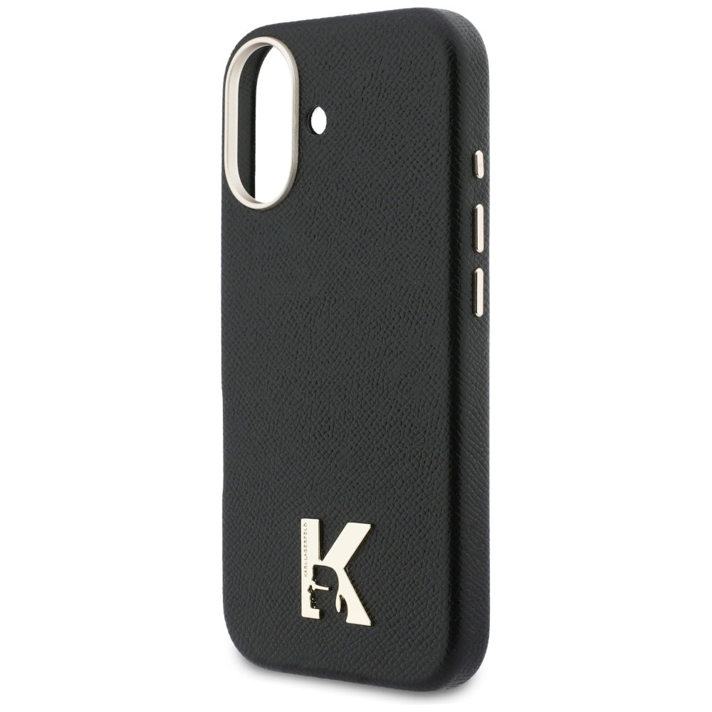 Etui MagSafe dla Apple iPhone 17, Karl Lagerfeld, Karl Head Logo, Czarne