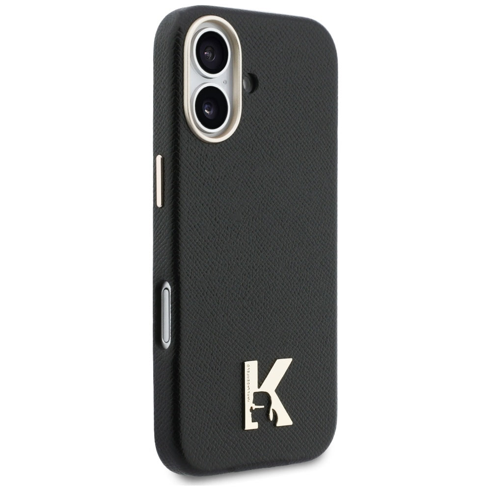 Etui MagSafe dla Apple iPhone 17, Karl Lagerfeld, Karl Head Logo, Czarne