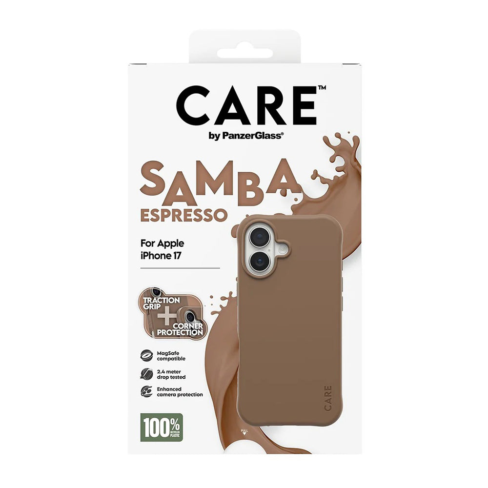 Etui MagSafe dla Apple iPhone 17, PanzerGlass, Care Fashionable, Brązowy