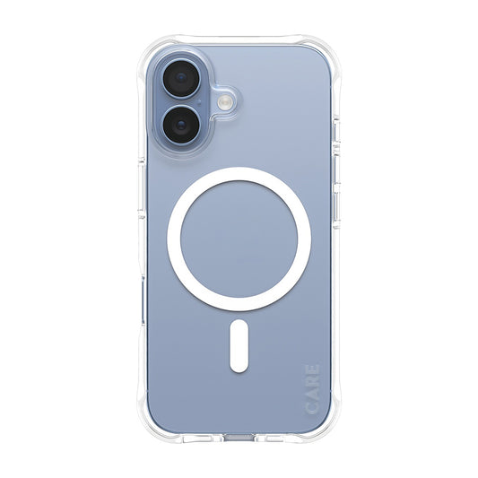 Etui MagSafe dla Apple iPhone 17, PanzerGlass, Modne, Przezroczyste Białe