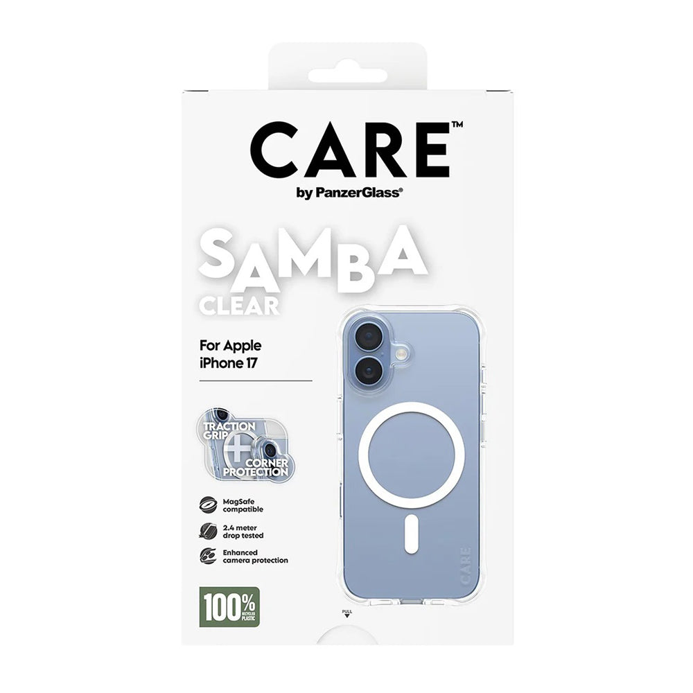 Etui MagSafe dla Apple iPhone 17, PanzerGlass, Modne, Przezroczyste Białe