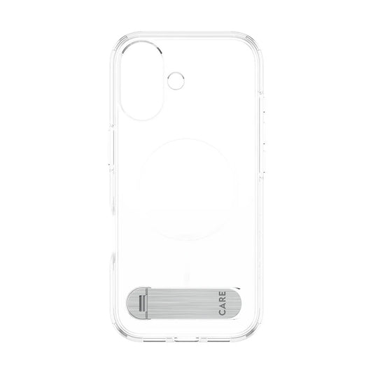 Etui MagSafe dla Apple iPhone 17, PanzerGlass, z funkcją podstawki, Przezroczyste