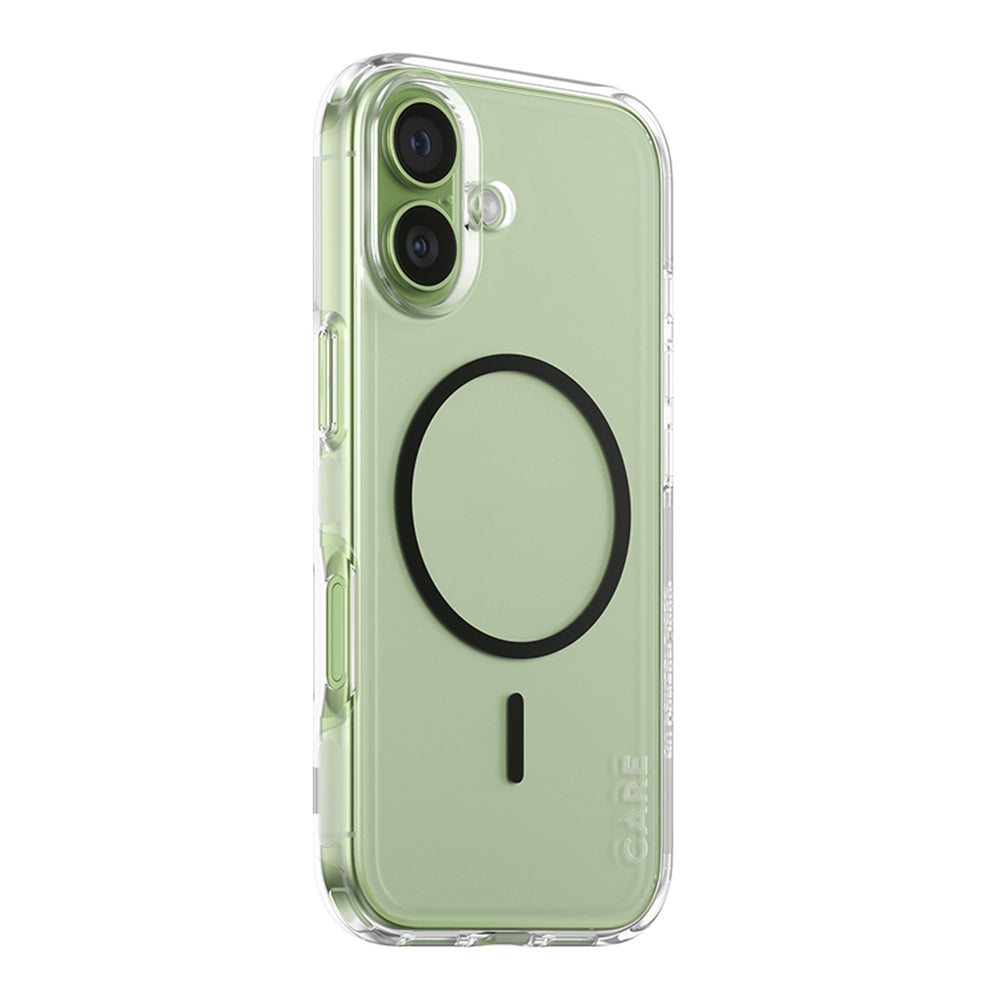 Etui MagSafe dla Apple iPhone 17, PanzerGlass, Care Urban Explorer, Czarne Przezroczyste