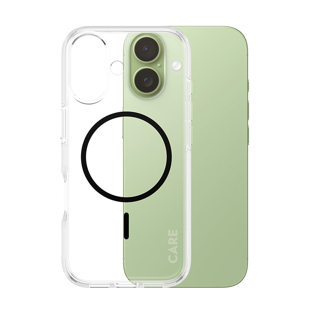 Etui MagSafe dla Apple iPhone 17, PanzerGlass, Care Urban Explorer, Czarne Przezroczyste