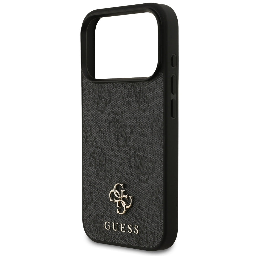 Etui MagSafe dla Apple iPhone 17 Pro, Guess, 4G Small and Classic Logo, Czarne