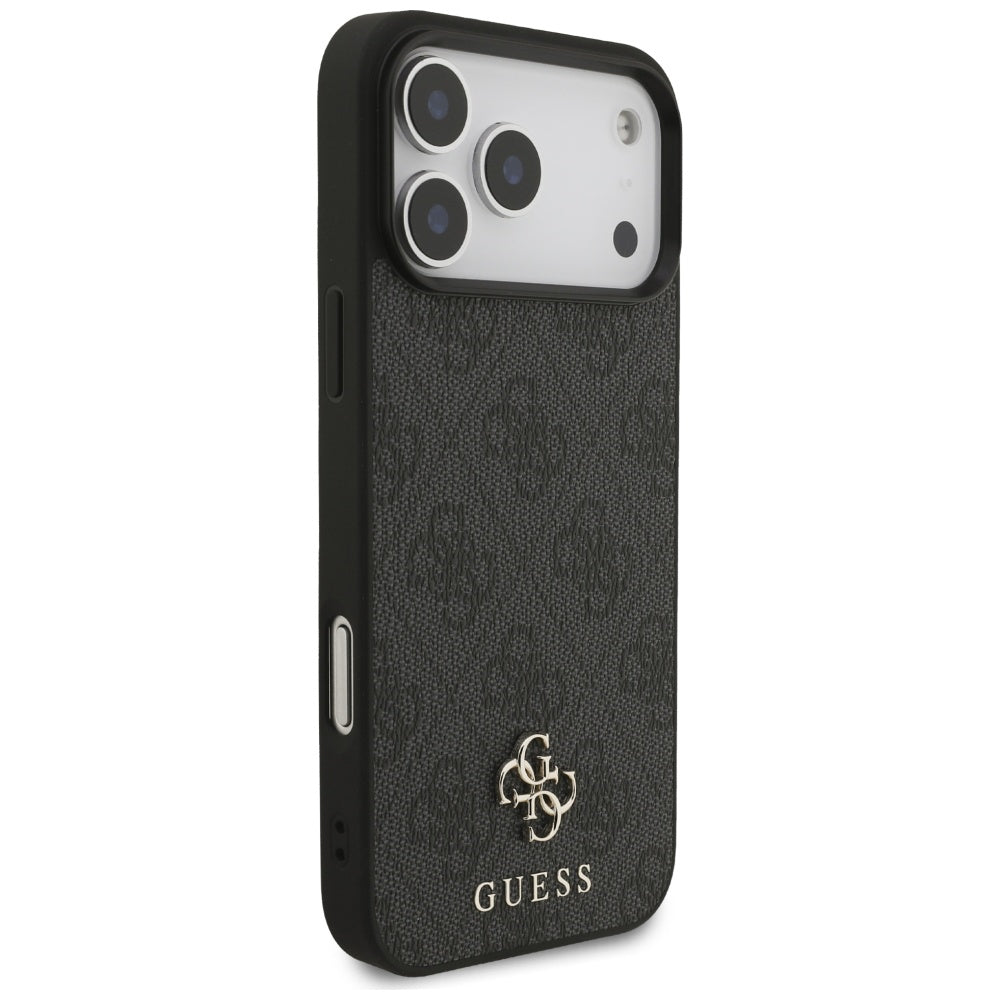 Etui MagSafe dla Apple iPhone 17 Pro Max, Guess, 4G Small and Classic Logo, Czarne