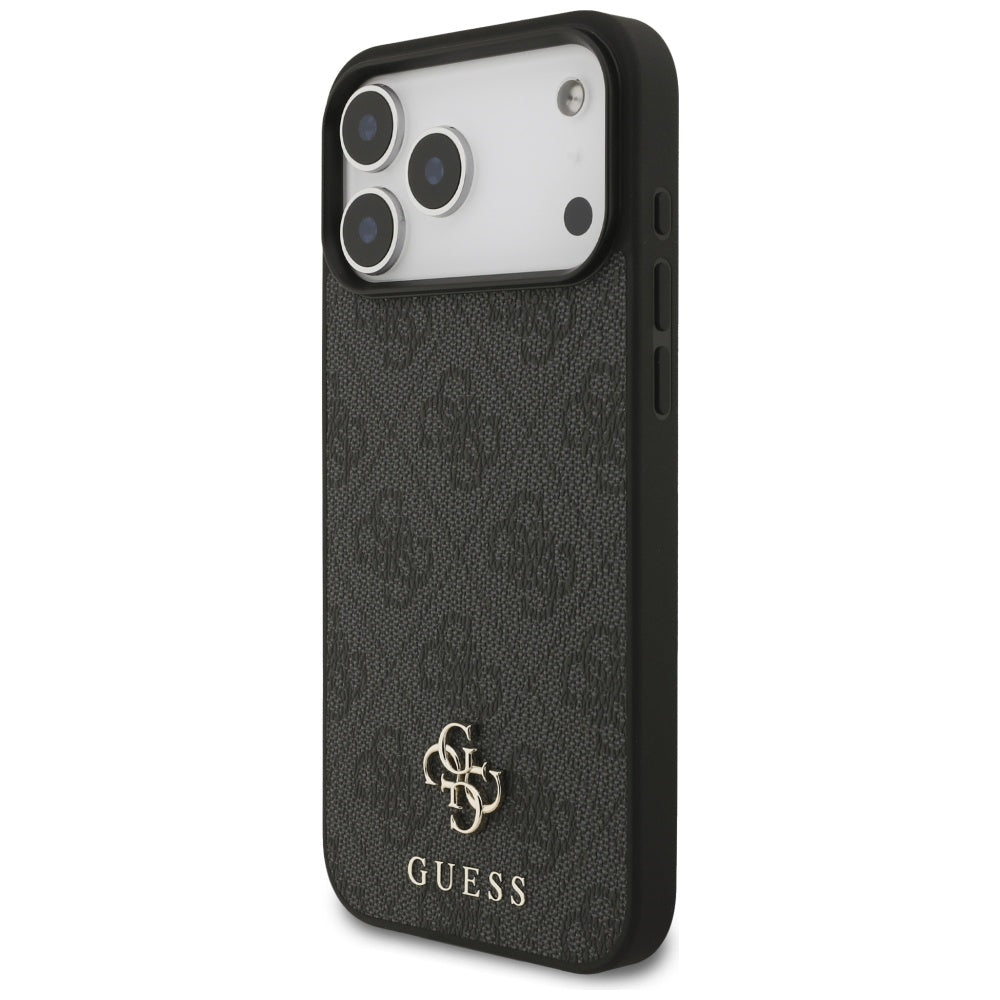 Etui MagSafe dla Apple iPhone 17 Pro Max, Guess, 4G Small and Classic Logo, Czarne