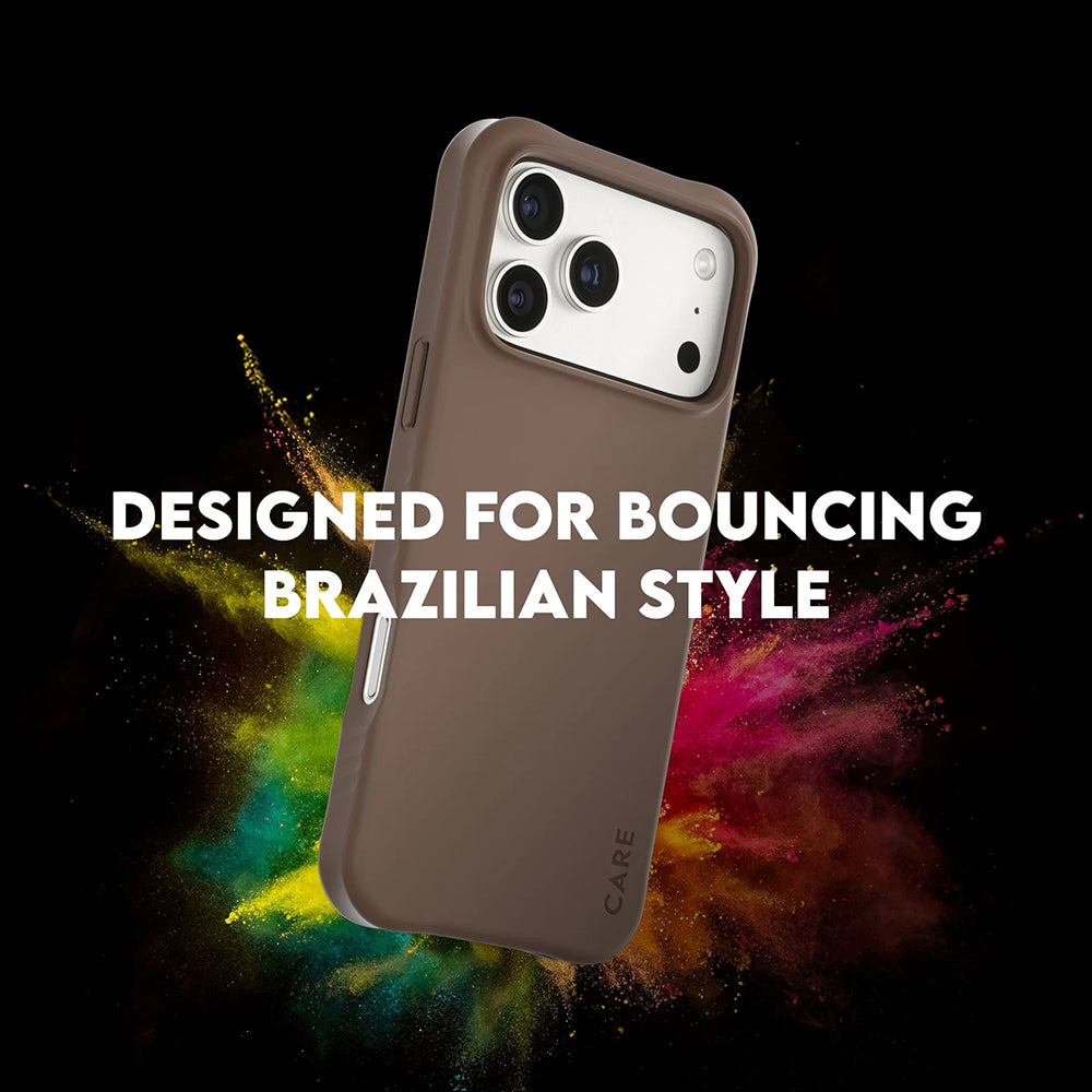 Etui MagSafe dla Apple iPhone 17 Pro Max, PanzerGlass, Care Fashionable, Brązowy