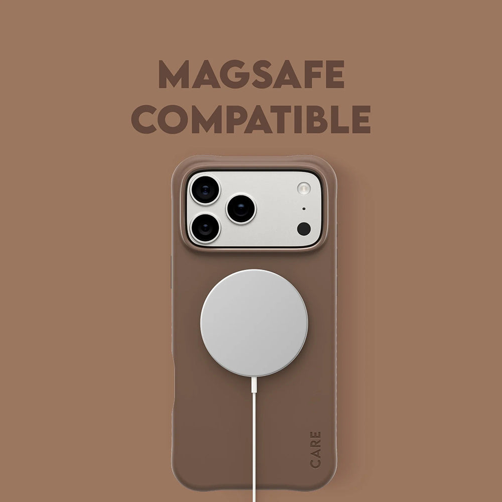Etui MagSafe dla Apple iPhone 17 Pro Max, PanzerGlass, Care Fashionable, Brązowy