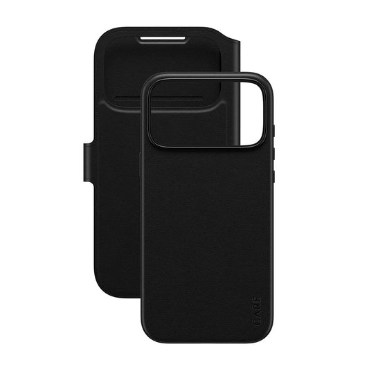 Etui MagSafe dla Apple iPhone 17 Pro Max, PanzerGlass, Care Feature Tango Two-in-One, Czarne