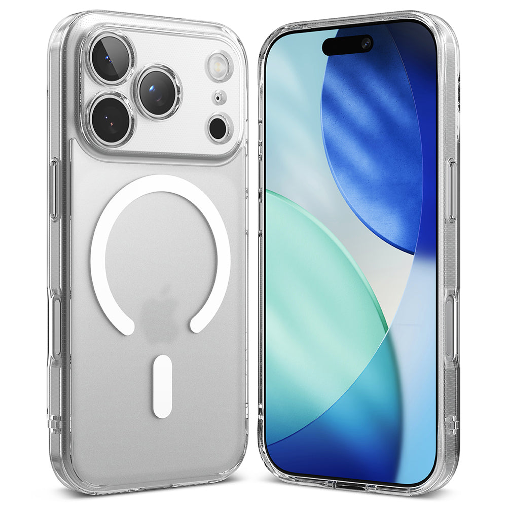Etui MagSafe dla Apple iPhone 17 Pro Max, Ringke, Fusion, Matowe Przezroczyste