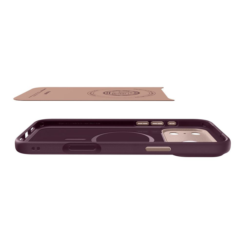 Etui MagSafe dla Apple iPhone 17 Pro Max, Spigen, Caseology Nano Pop, Wiśniowy ACS10261