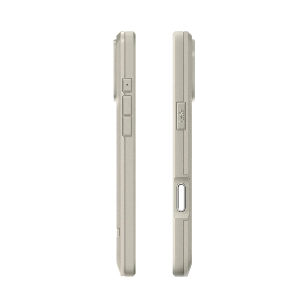 Etui MagSafe dla Apple iPhone 17 Pro Max, Spigen, Classic LS, Kremowy ACS10478