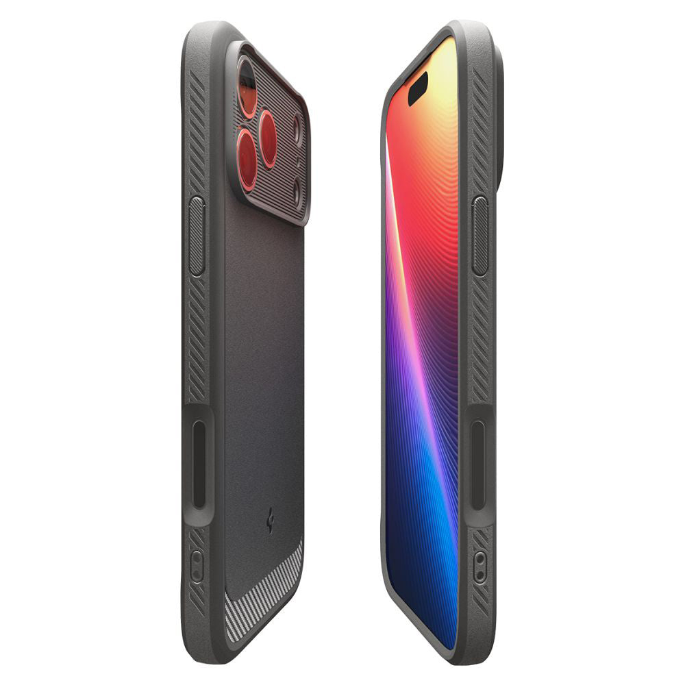MagSafe Case for Apple iPhone 17 Pro Max, Spigen, Rugged Armor, Gray