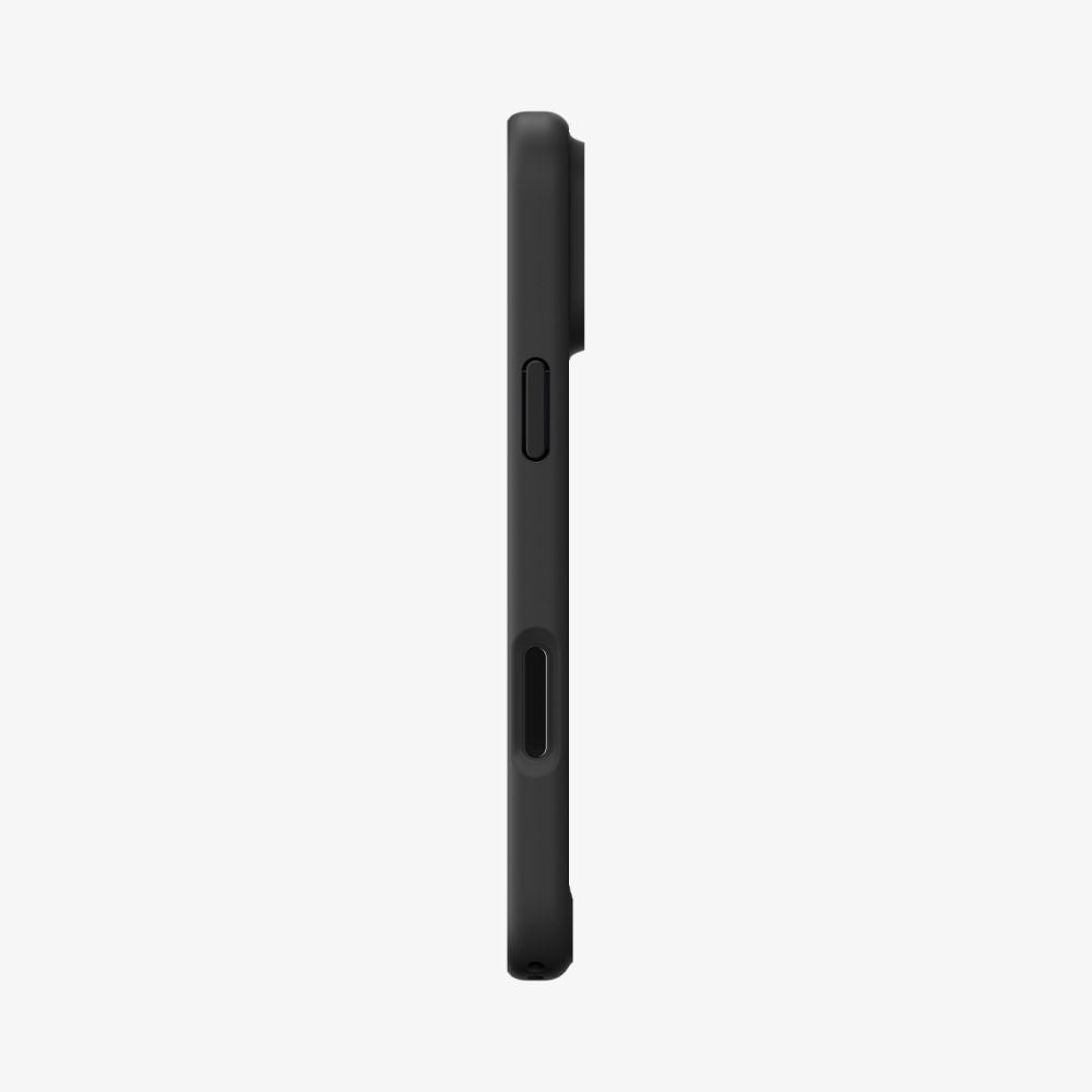 Etui MagSafe dla Apple iPhone 17 Pro Max, Spigen, Ultra Hybrid, Czarne Pomarańczowe Satynowe ACS10482