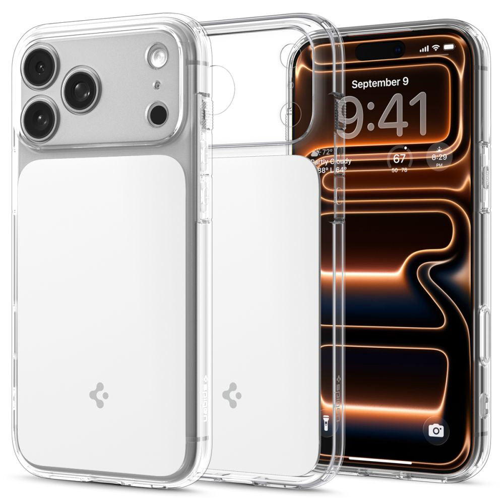 Etui MagSafe dla Apple iPhone 17 Pro Max, Spigen, Ultra Hybrid T, Białe ACS10280