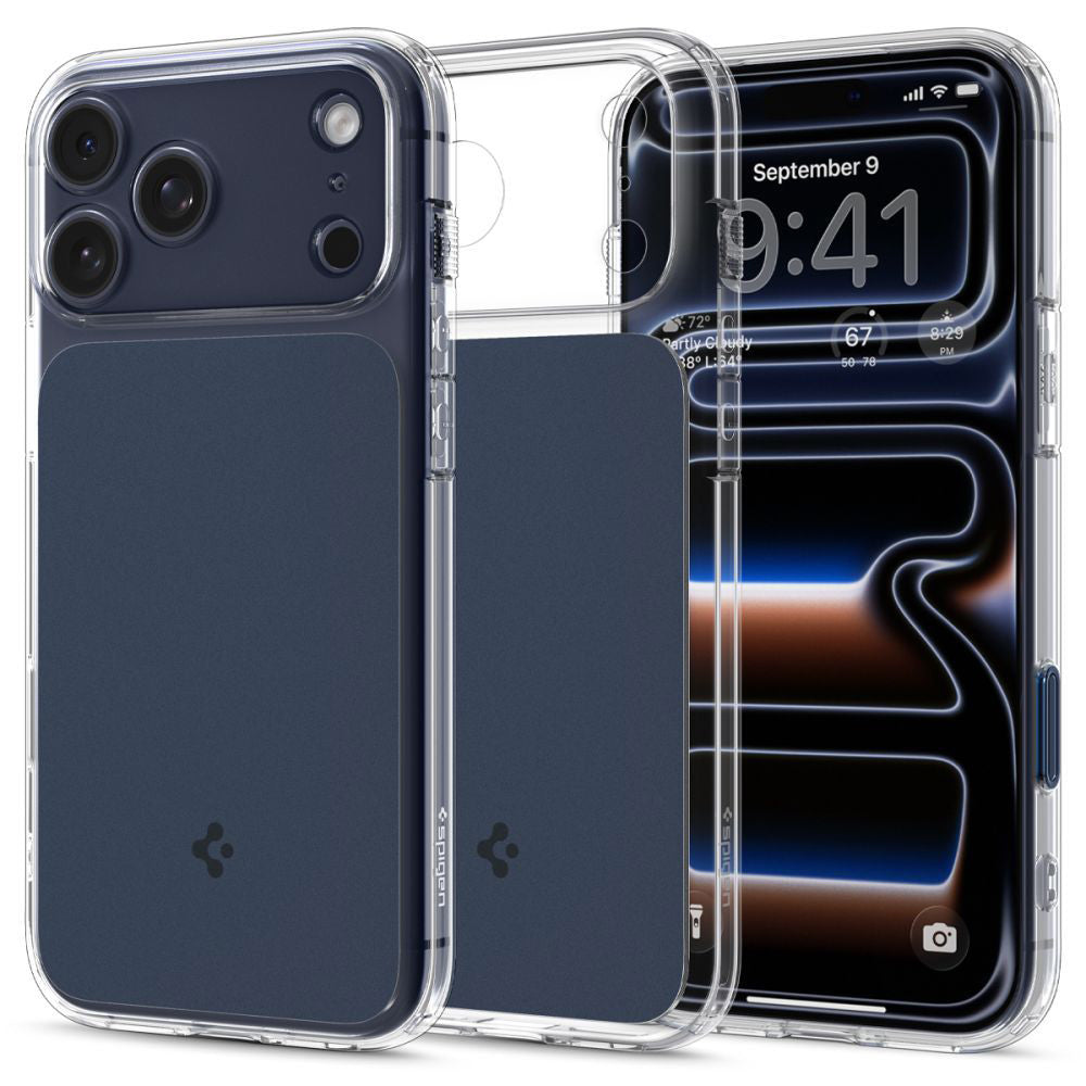 Etui MagSafe dla Apple iPhone 17 Pro Max, Spigen, Ultra Hybrid T, Matowy Niebieski ACS10473