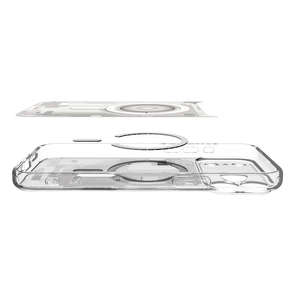 Etui MagSafe dla Apple iPhone 17 Pro Max, Spigen, Ultra Hybrid Zero One, Białe ACS10287