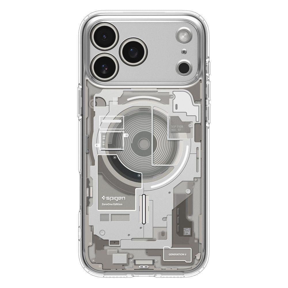 Etui MagSafe dla Apple iPhone 17 Pro Max, Spigen, Ultra Hybrid Zero One, Beżowe ACS10288
