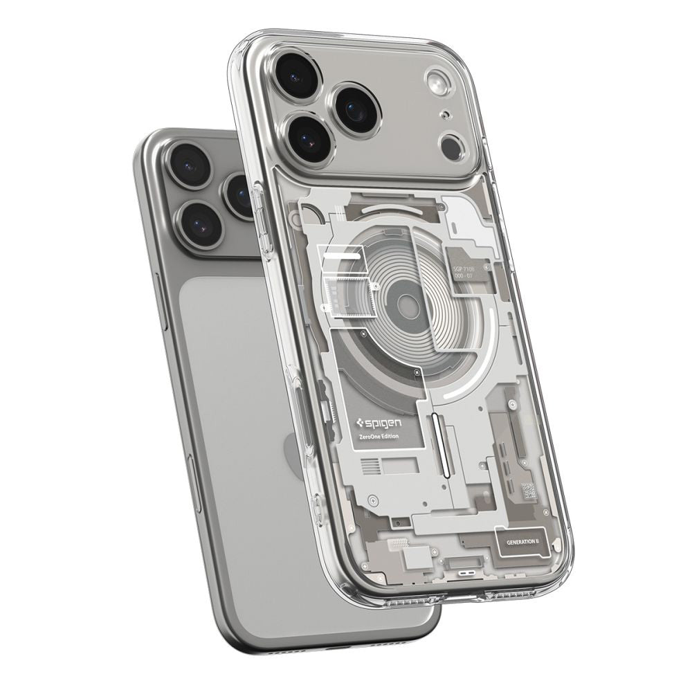 Etui MagSafe dla Apple iPhone 17 Pro Max, Spigen, Ultra Hybrid Zero One, Beżowe ACS10288