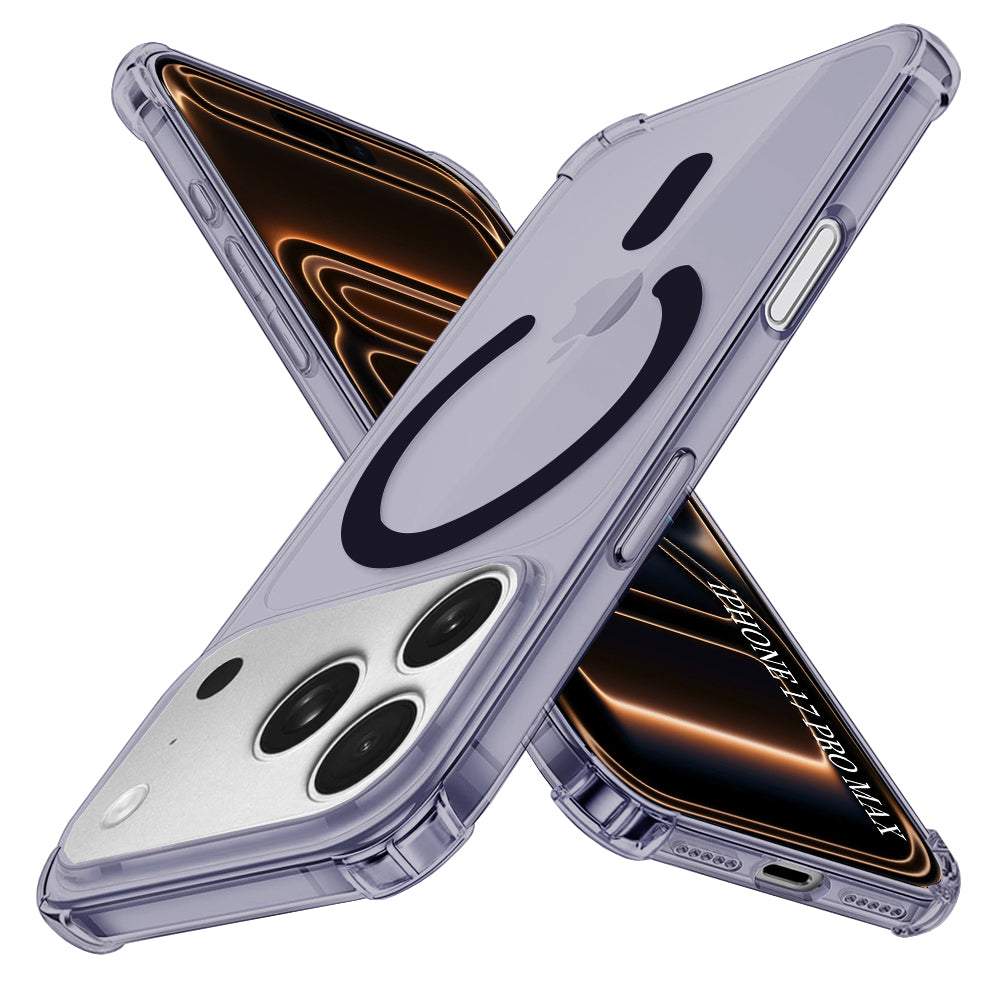 Etui MagSafe dla Apple iPhone 17 Pro Max, Techsuit, Odporny na wstrząsy, Dymne