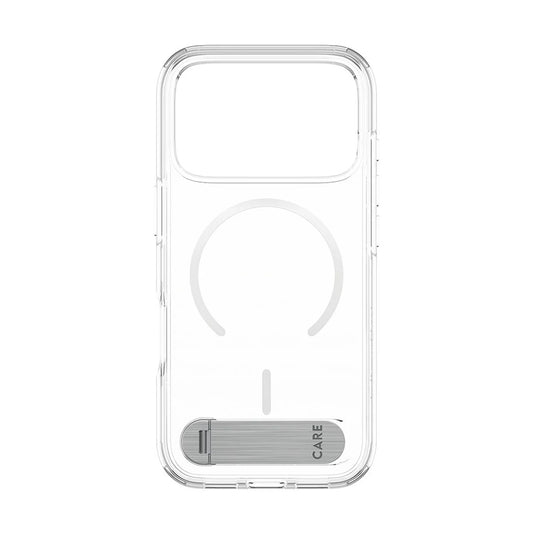 Etui MagSafe dla Apple iPhone 17 Pro, PanzerGlass, z funkcją podstawki, Przezroczyste