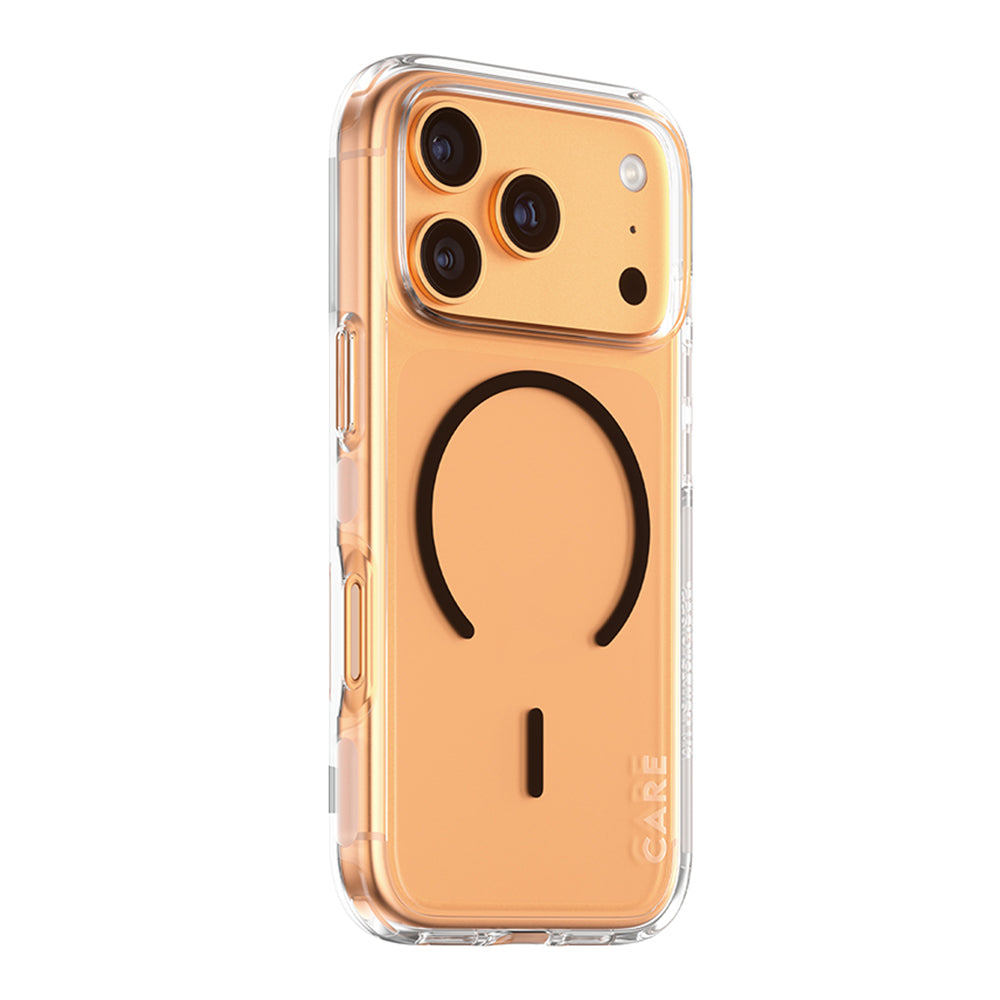 Etui MagSafe dla Apple iPhone 17 Pro, PanzerGlass, Care Urban Explorer, Przezroczyste Czarne