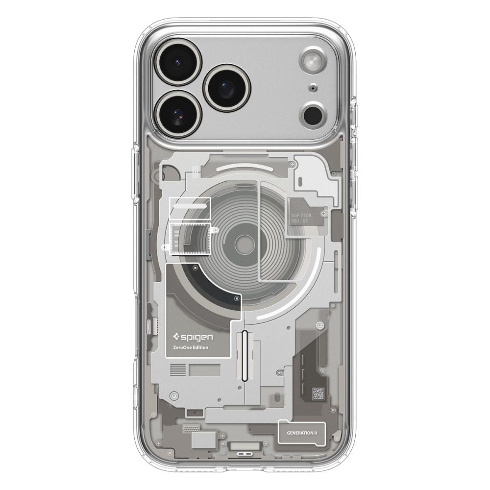 Etui MagSafe dla Apple iPhone 17 Pro, Spigen, Ultra Hybrid Neo One, Przezroczyste ACS10354