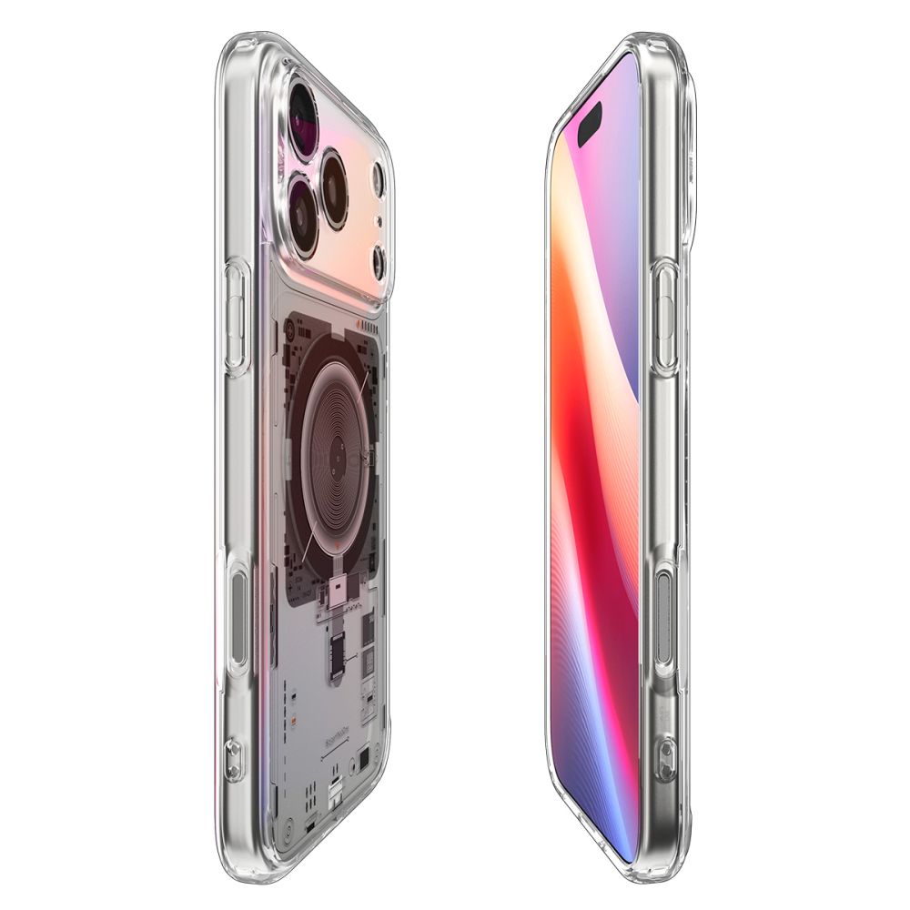 Etui MagSafe dla Apple iPhone 17 Pro, Spigen, Ultra Hybrid Neo One, Przezroczyste ACS10354
