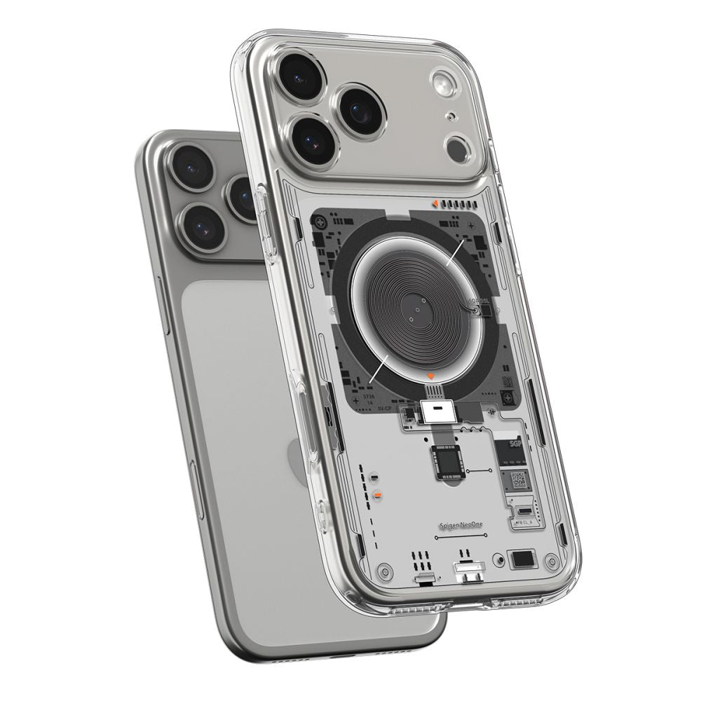 Etui MagSafe dla Apple iPhone 17 Pro, Spigen, Ultra Hybrid Neo One, Przezroczyste ACS10354