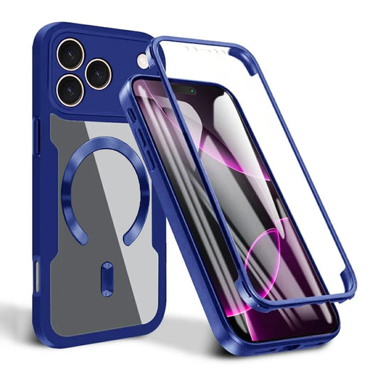 MagSafe Case for Apple iPhone 17 Pro, Techsuit, ColorVerse 360, Blue