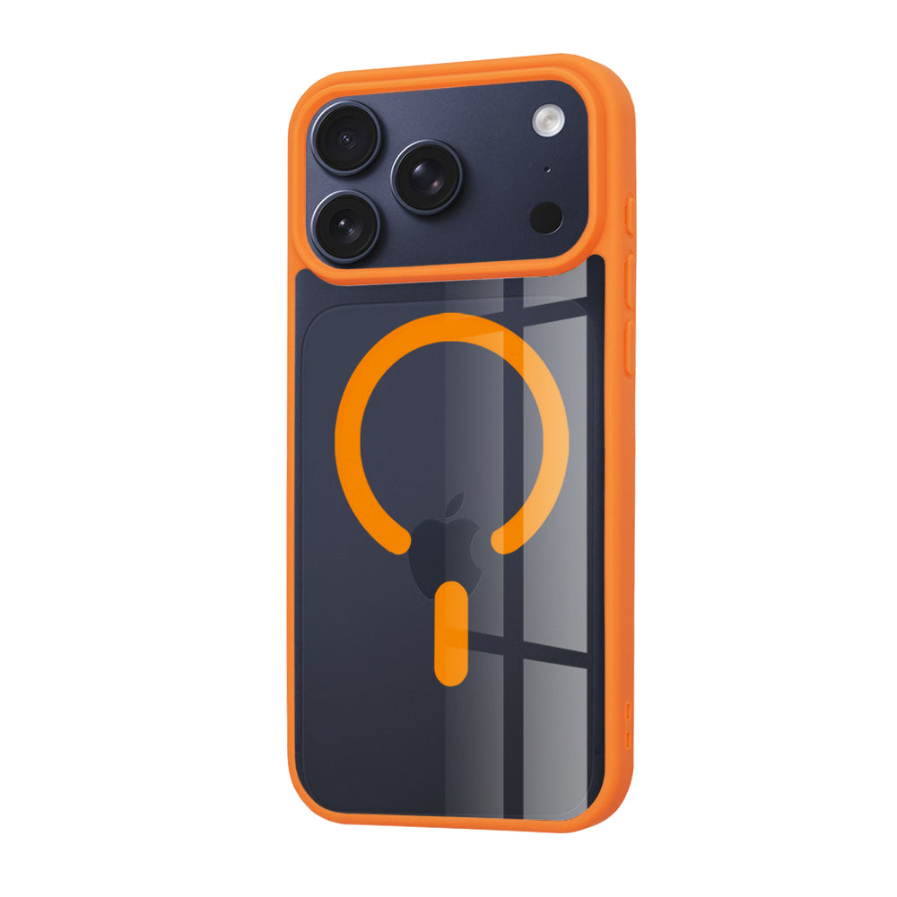 Etui MagSafe dla Apple iPhone 17 Pro, Techsuit, Pro, Pomarańczowe