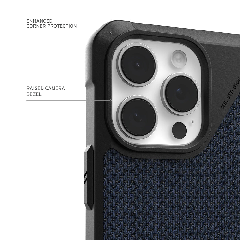 Etui MagSafe dla Apple iPhone 17 Pro, Urban Armor Gear, Metropolis LT Kevlar, Granatowe