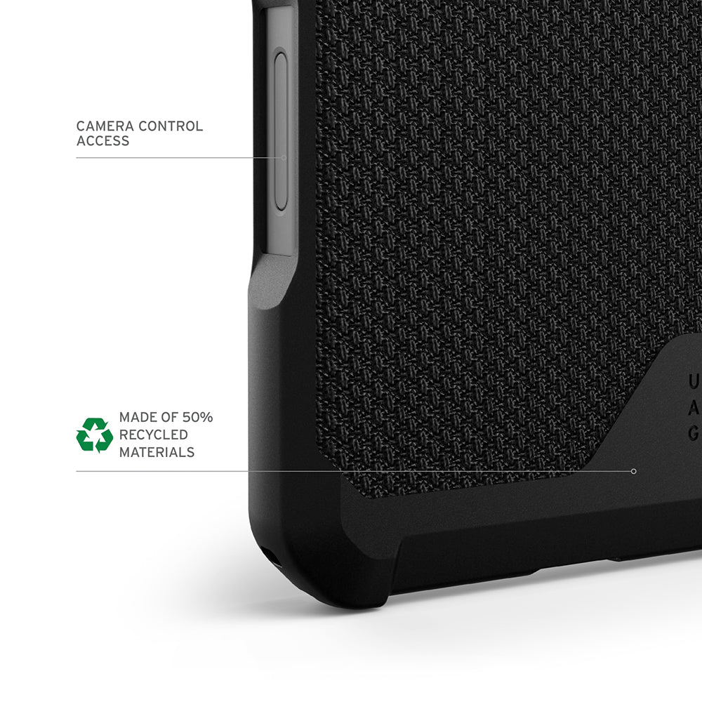 MagSafe Case for Apple iPhone 17 Pro, Urban Armor Gear, Metropolis LT Kevlar, Black