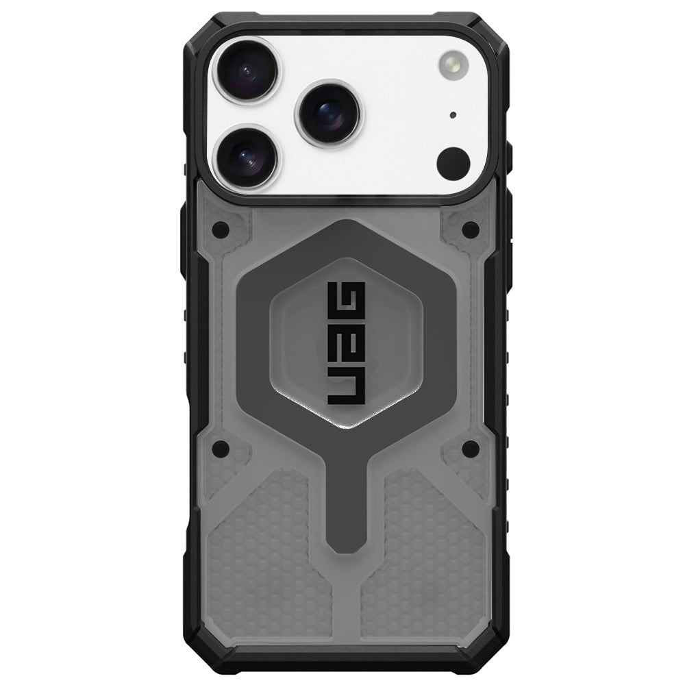 Etui MagSafe dla Apple iPhone 17 Pro, Urban Armor Gear, Pathfinder Clear, Szare