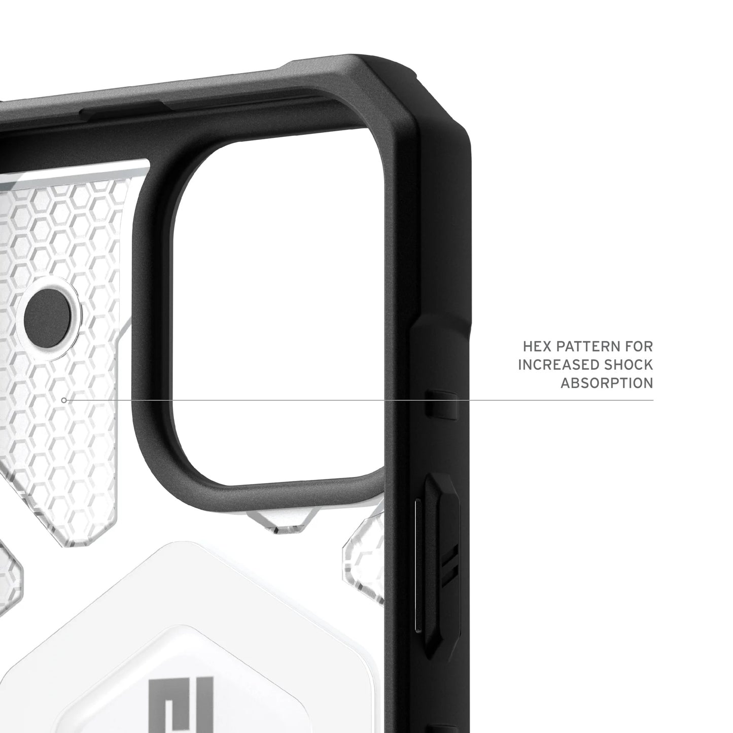 Etui MagSafe dla Apple iPhone 17 Pro, Urban Armor Gear, Pathfinder Clear, Przezroczyste