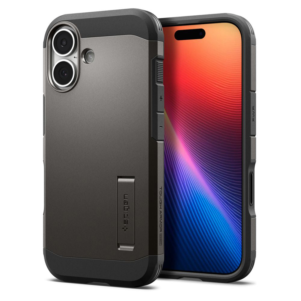 Etui MagSafe dla Apple iPhone 17, Spigen, Tough Armor T, Szare ACS10392