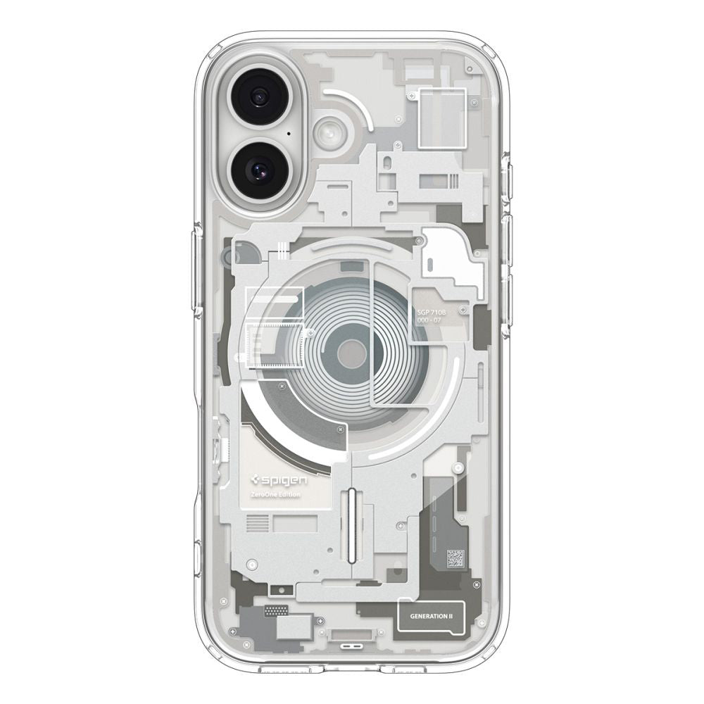 Etui MagSafe dla Apple iPhone 17, Spigen, Ultra Hybrid Zero One, Beżowe ACS10386