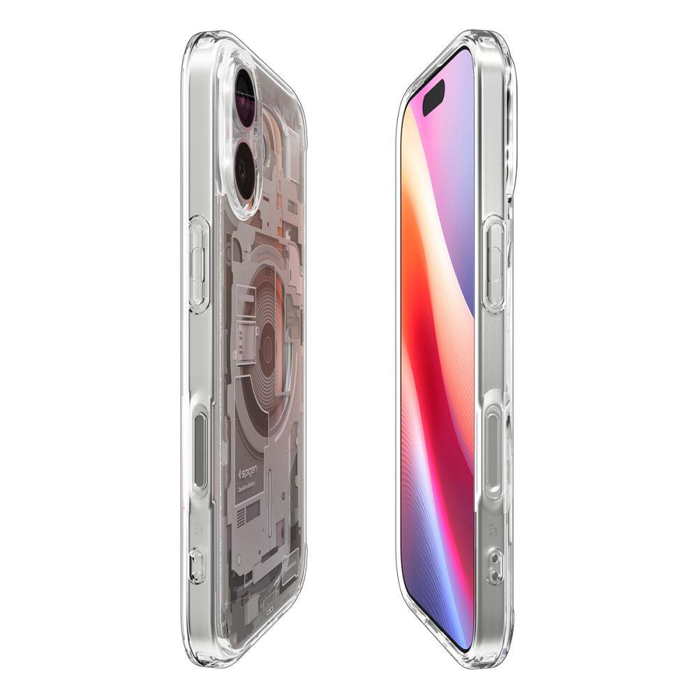 Etui MagSafe dla Apple iPhone 17, Spigen, Ultra Hybrid Zero One, Beżowe ACS10386