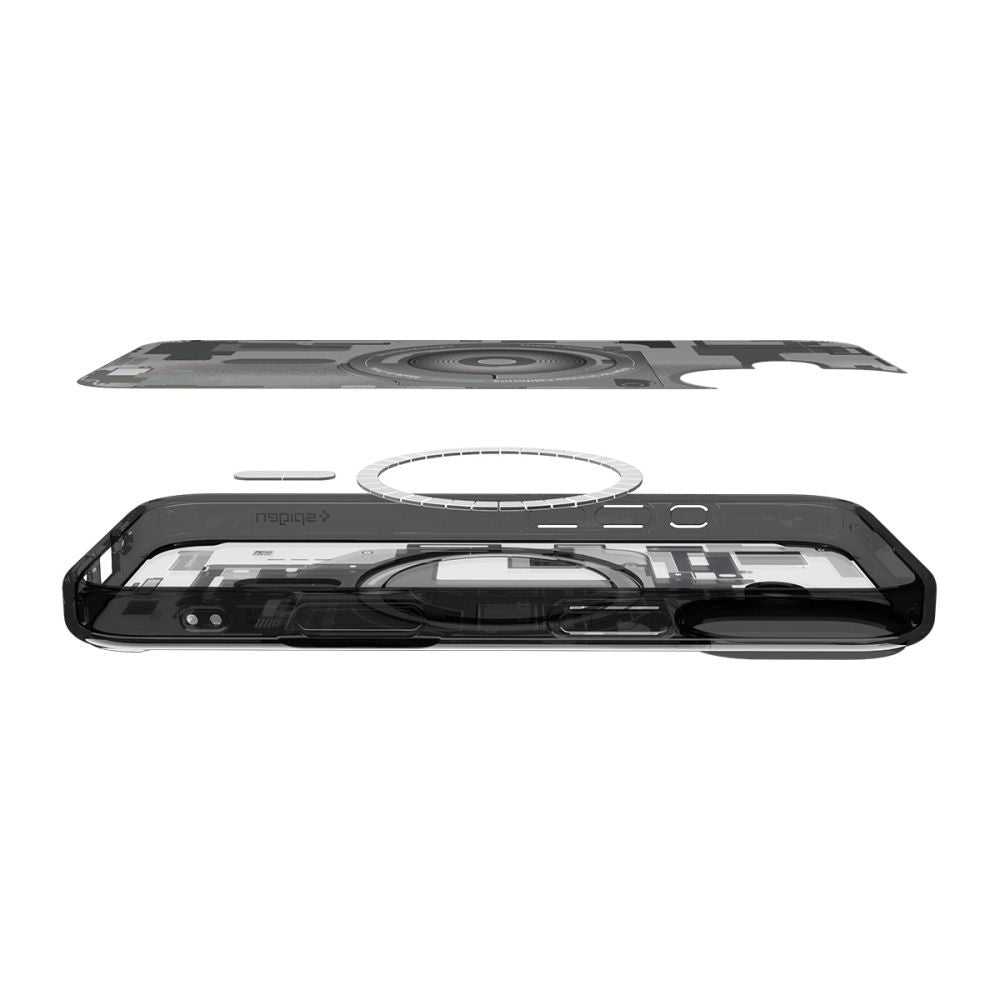 Etui MagSafe do Apple iPhone 17, Spigen, Ultra Hybrid Zero One, czarne ACS10387