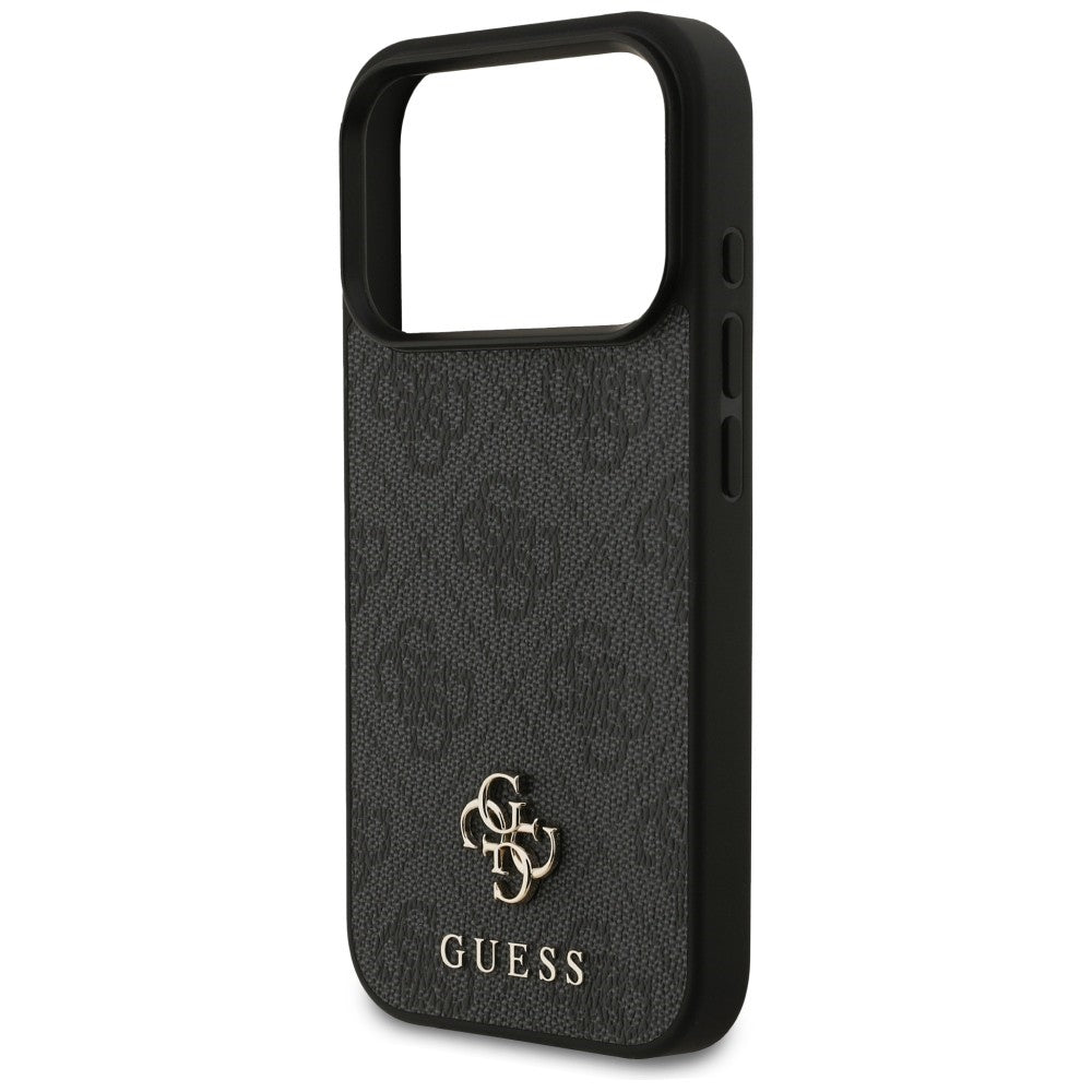 Etui MagSafe do Apple iPhone 18 Pro / 17 Pro, Guess, 4G Small and Classic Logo, czarne