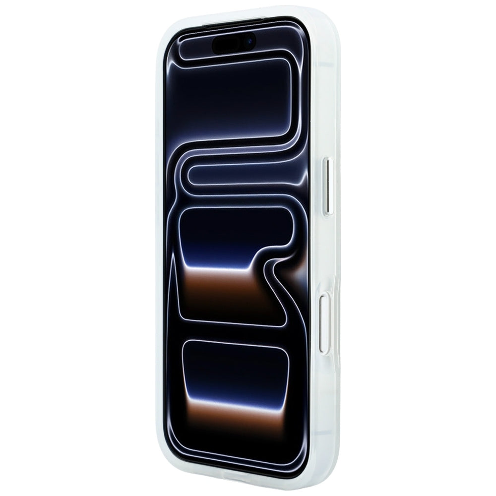 Etui MagSafe do Apple iPhone 18 Pro / 17 Pro, Karl Lagerfeld, HC IML Ikonik Sketch Print, Beżowe