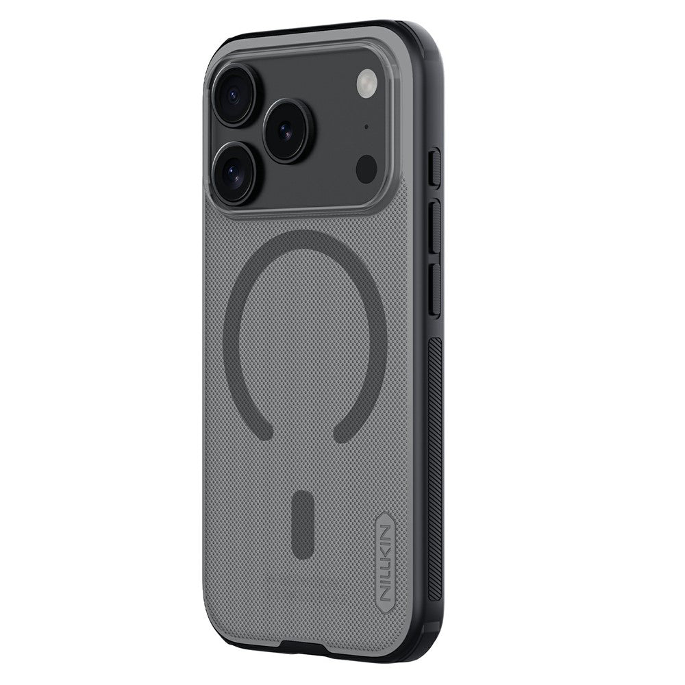 Etui MagSafe do Apple iPhone 18 Pro / 17 Pro, Nillkin, Super Shield Pro, Czarna Przezroczysta Matowa