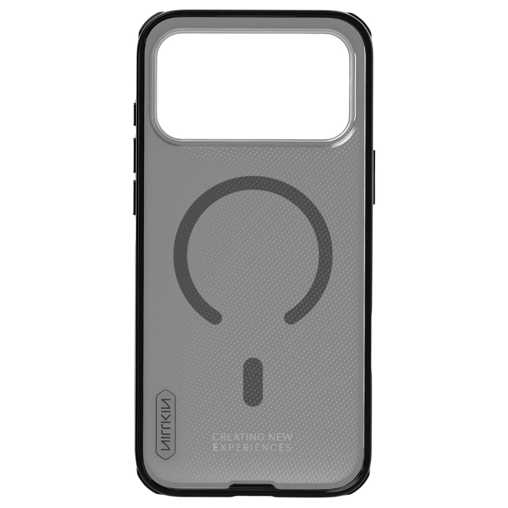 Etui MagSafe do Apple iPhone 18 Pro / 17 Pro, Nillkin, Super Shield Pro, Czarna Przezroczysta Matowa