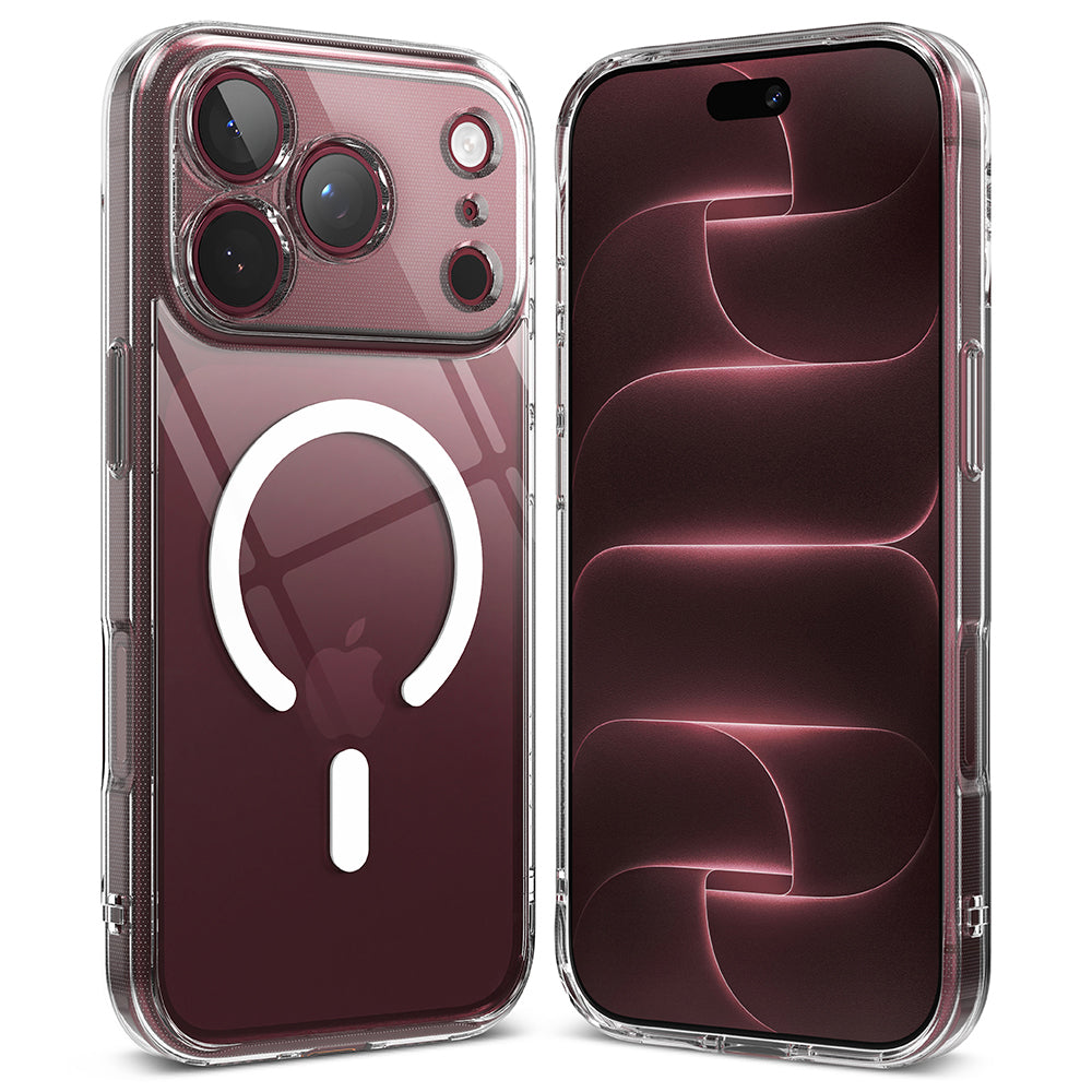 Etui MagSafe do Apple iPhone 18 Pro / 17 Pro, Ringke, Fusion, Przezroczyste