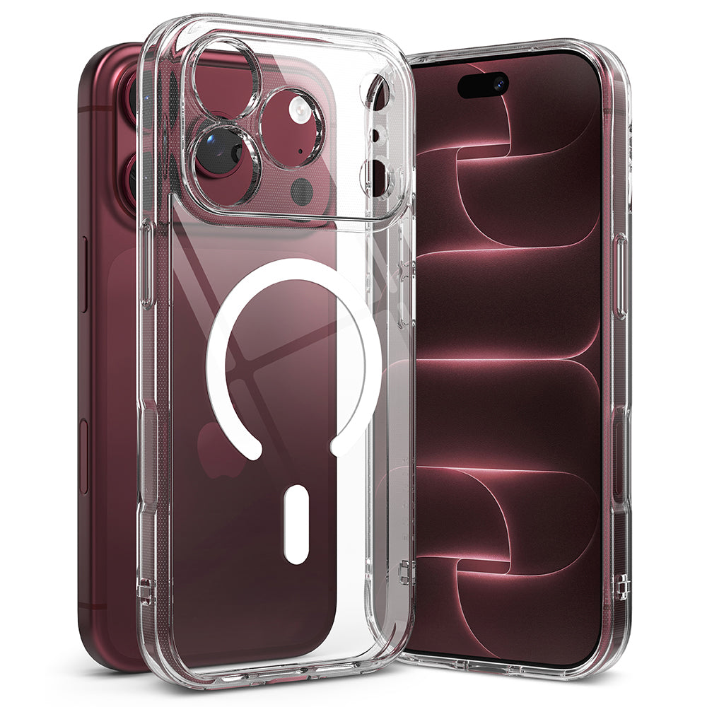 Etui MagSafe do Apple iPhone 18 Pro / 17 Pro, Ringke, Fusion, Przezroczyste