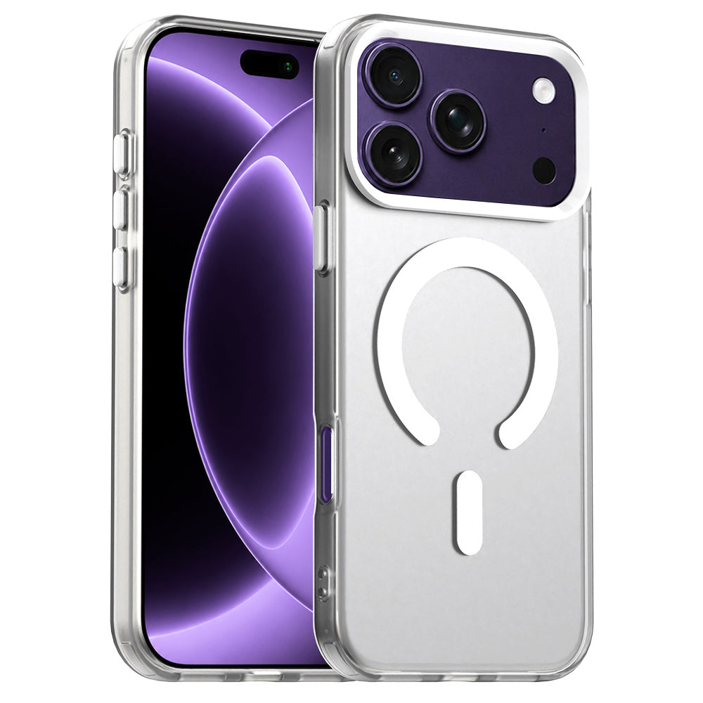 Etui MagSafe dla Apple iPhone 18 Pro / 17 Pro, Techsuit, CandyCase, Białe