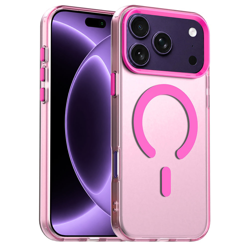 Etui MagSafe do Apple iPhone 18 Pro / 17 Pro, Techsuit, CandyCase, Różowe