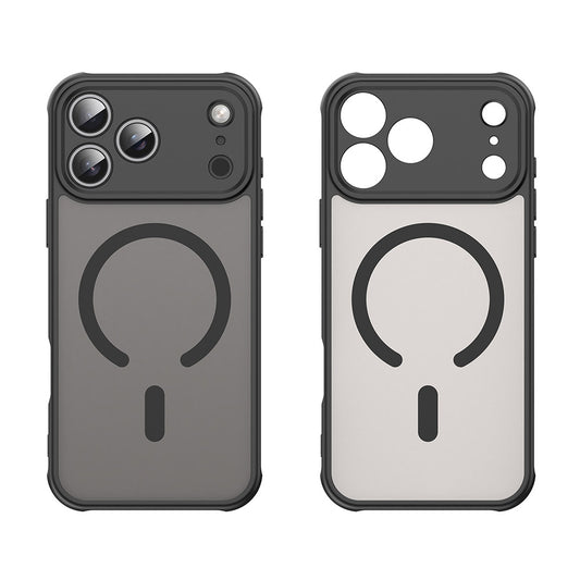 Etui MagSafe do Apple iPhone 18 Pro / 17 Pro, Techsuit, HaloFrost II, czarne