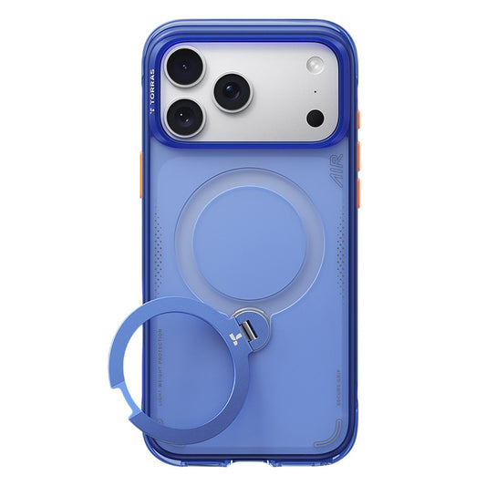 Etui MagSafe dla Apple iPhone 18 Pro / 17 Pro, Torras, Ostand Q3 Air, Niebieskie